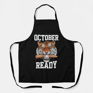 Oktober Bereit Für Bereit Tiger Baseball 2024 Schürze
