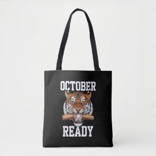 Oktober Bereit Für Bereit Tiger Baseball 2024 Tasche