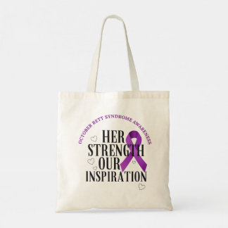 Oktober-Bewusstseins-Rett-Syndrom-Shirt Tragetasche