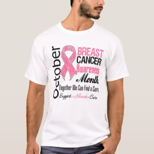 Oktober - Brustkrebs-Bewusstseins-Monat T-Shirt