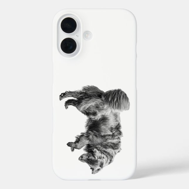 Oktober Gaze iPhone 16 Hülle (Rückseite)