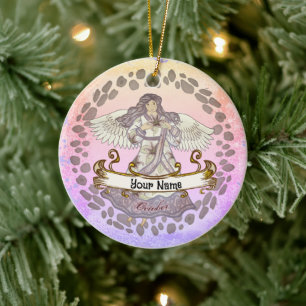 Oktober Geburtstag Angel Ornament
