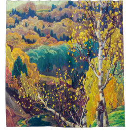 Oktober Gold | Franklin Carmichael | Duschvorhang
