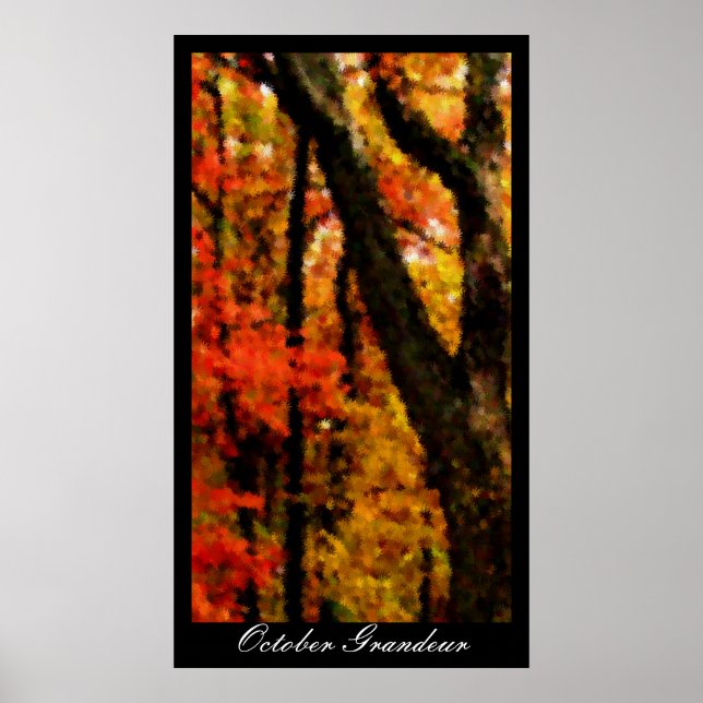 Oktober Grandeur Poster (Vorne)