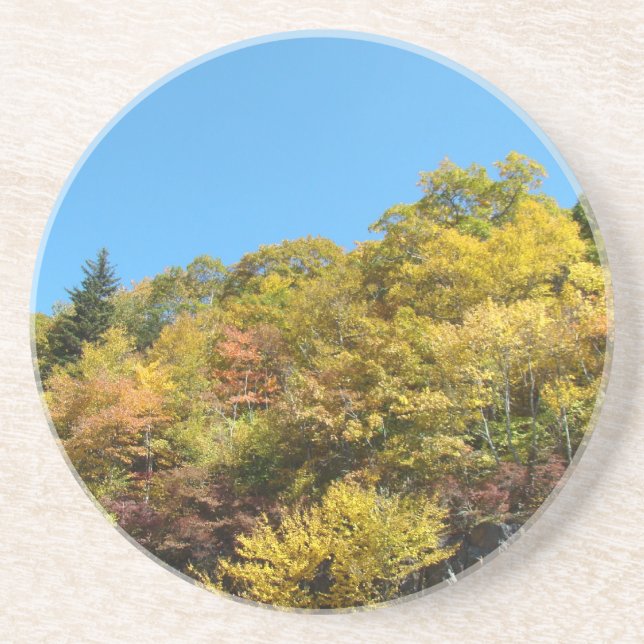 Oktober Himmel im Blauen Ridge-Gebirge Getränkeuntersetzer (Vorne)