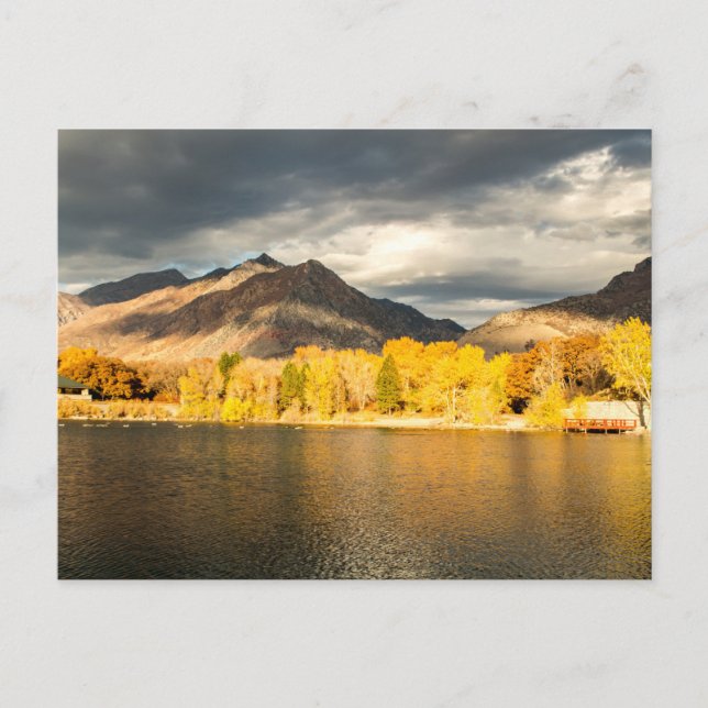 Oktober im Highland Glen Park Postkarte (Vorderseite)