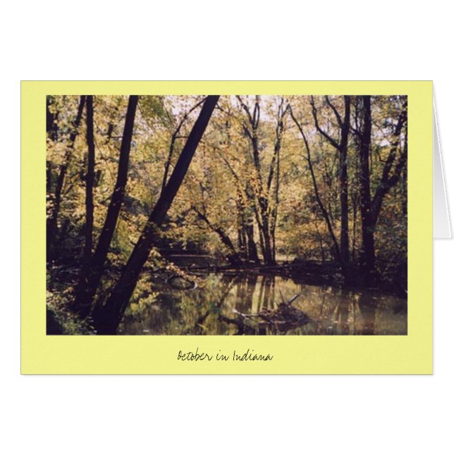 Oktober in Indiana (Vorderseite (Horizontal))