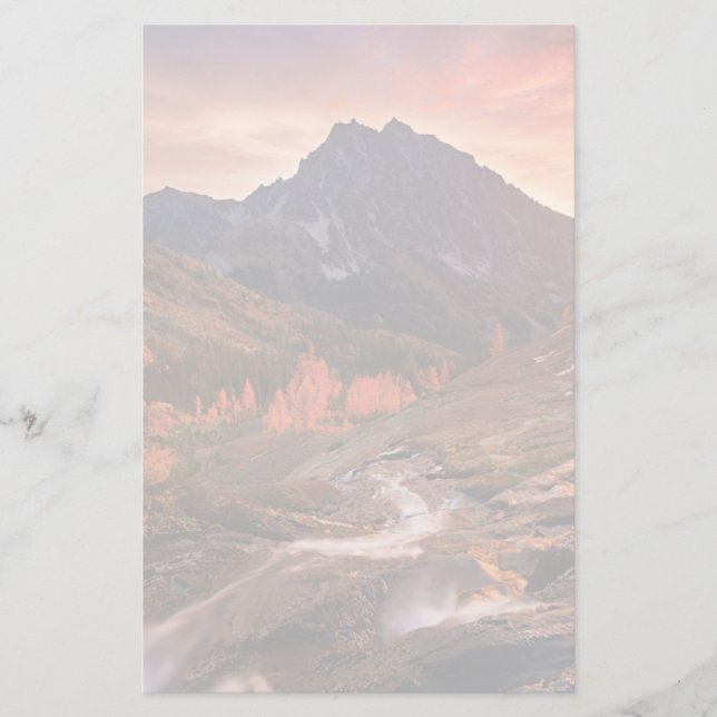 Oktober-Licht auf Scheinwerfer-Becken Briefpapier (Vorderseite)