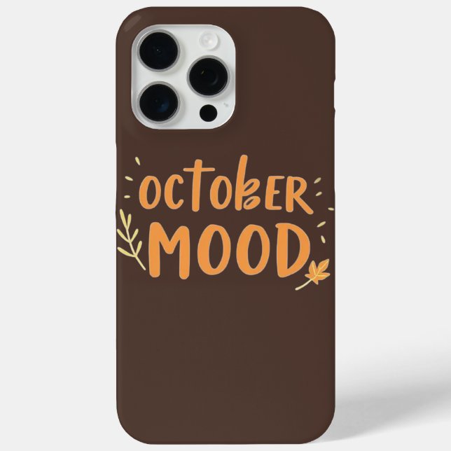 Oktober Mood Phone Case (Rückseite)
