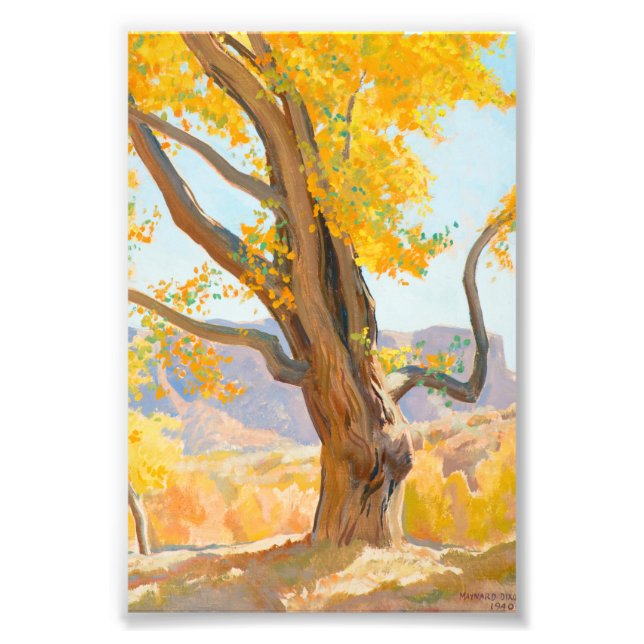 Oktober Morgen von Maynard Dixon Fotodruck (Vorne)