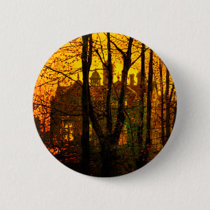Oktober Nachglow John Atkinson Grimshaw Button