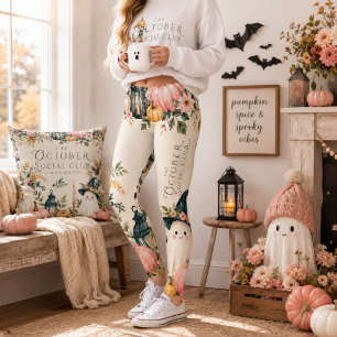 Oktober Social Club Cozy Geisterleggings Leggings