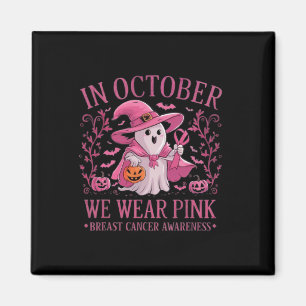 Oktober tragen wir einen Pink Breast Cancer Awaren Magnet