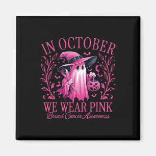 Oktober tragen wir einen Pink Breast Cancer Awaren Magnet