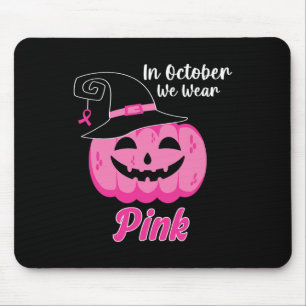 Oktober tragen wir rosa Brustkrebs-Bewusstsein Kin Mousepad