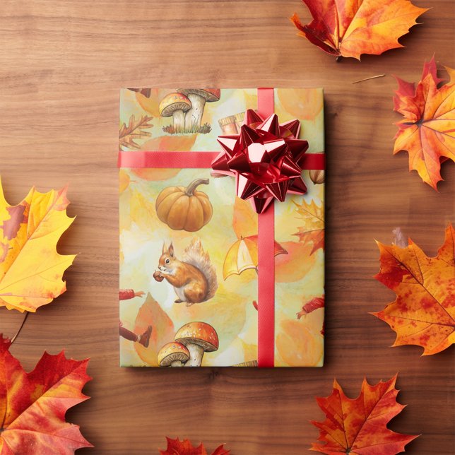 Oktober und November Geschenkpapier (Von Creator hochgeladen)