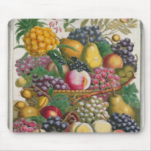 Oktober, von 'zwölf Monaten Früchten Mousepad