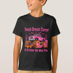 Oktober Wir Tragen Nk Monster Truck Halloween-Brus T-Shirt