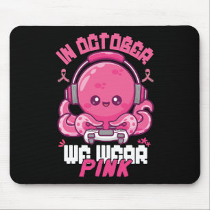 Oktober Wir tragen Rosa Brustkrebs Gaming Kinder J Mousepad