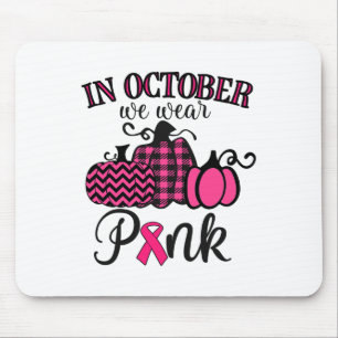 Oktober Wir tragen Rosa Erntedankfest Brustkrebs A Mousepad