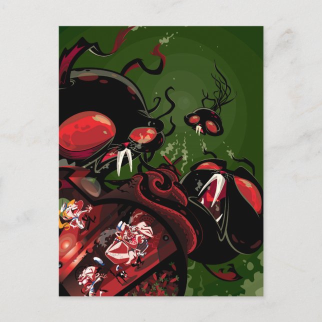 Oktoberangriff Postkarte (Vorderseite)