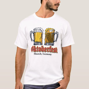 Oktoberfest 2 Bierkrüge T-Shirt