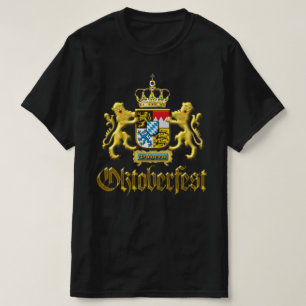 Oktoberfest Bavaria Wappen T-Shirt