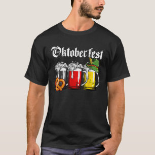 Oktoberfest Bier Deutsche Flagge Kleidung Männer F T-Shirt