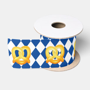 OKTOBERFEST Bier Fest traditionelle deutsche Breze Satinband
