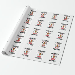 Oktoberfest Bierfest Falknerei - Falconeria Locarn Geschenkpapier
