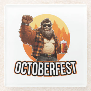 Oktoberfest Bigfoot Glasuntersetzer
