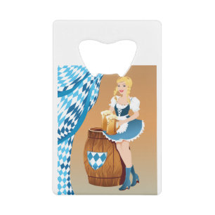 oktoberfest blonde bière fille