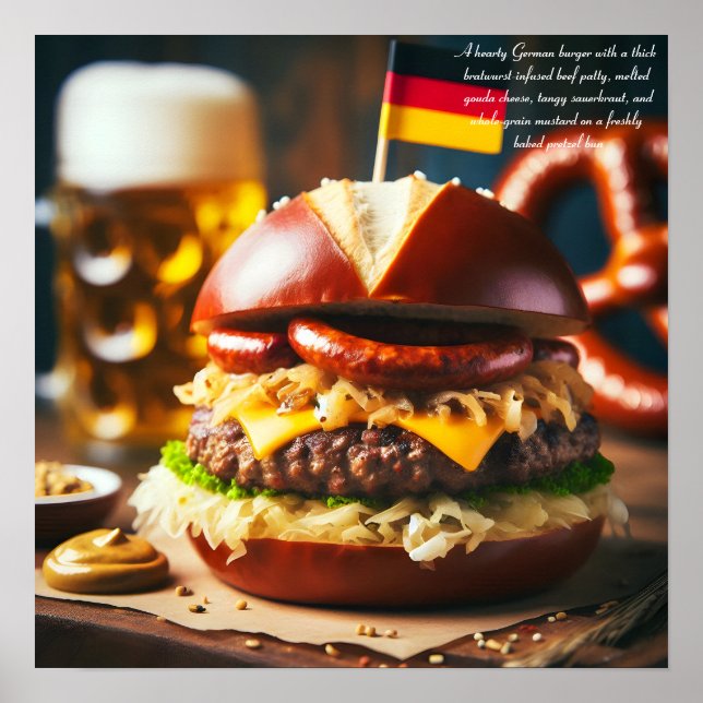 Oktoberfest-Burgerfest Poster (Vorne)