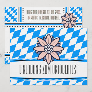 Oktoberfest deutsche Kultur Einladung