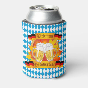 Oktoberfest Deutsches Bier Festival mit Ihrem Dosenkühler