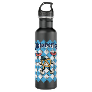 Oktoberfest Deutschland Festival Spaß Long Sleeve Edelstahlflasche