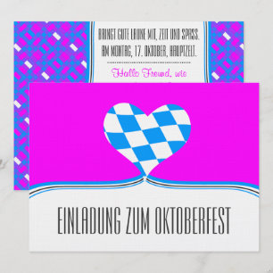 Oktoberfest-Einladung Einladung
