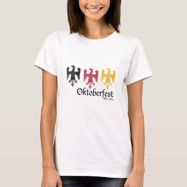 Oktoberfest Est. 1810 T-Shirt (Vorderseite)
