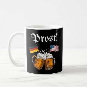 Oktoberfest für die deutsche amerikanische Flagge Kaffeetasse