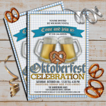 Oktoberfest Jährliche Feierlichkeiten Party Einlad