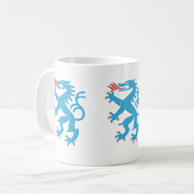 Oktoberfest Kaffeetasse (Vorderseite Links)