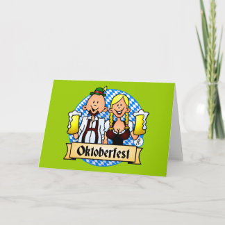 Oktoberfest Karte