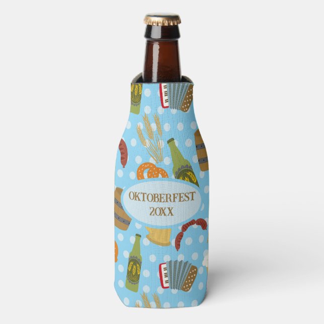 Oktoberfest Küche Flaschenkühler (Flaschenvorderseite)