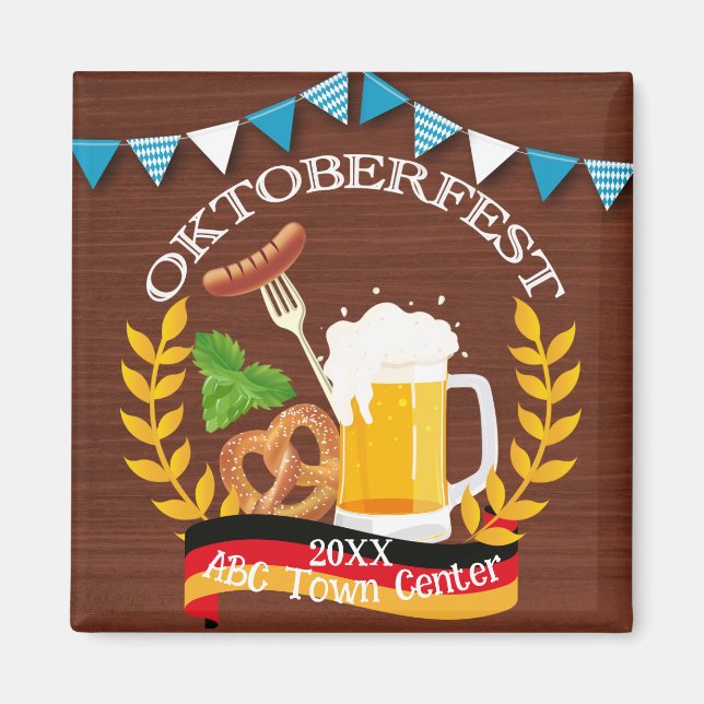 Oktoberfest Magnet (Vorne)