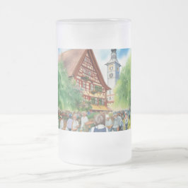 Oktoberfest Mattglas Bierglas