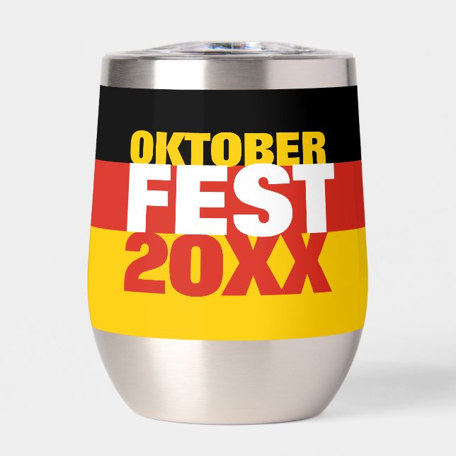 Oktoberfest Oktoberfest - Deutsche Flagge (Vorderseite)