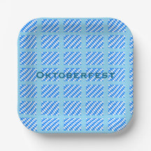 Oktoberfest-Papierteller