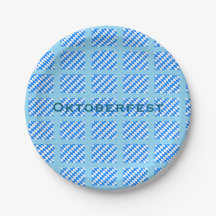 Oktoberfest-Papierteller
