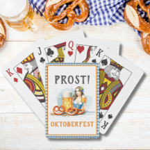 Oktoberfest Party Beer and Pretzels ai Rett Date