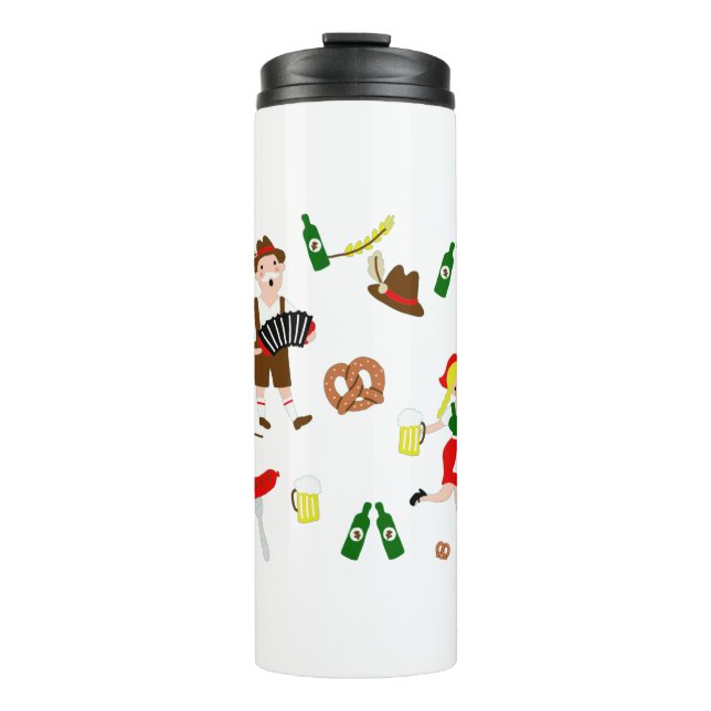 Oktoberfest-Party Thermosbecher (Vorderseite)
